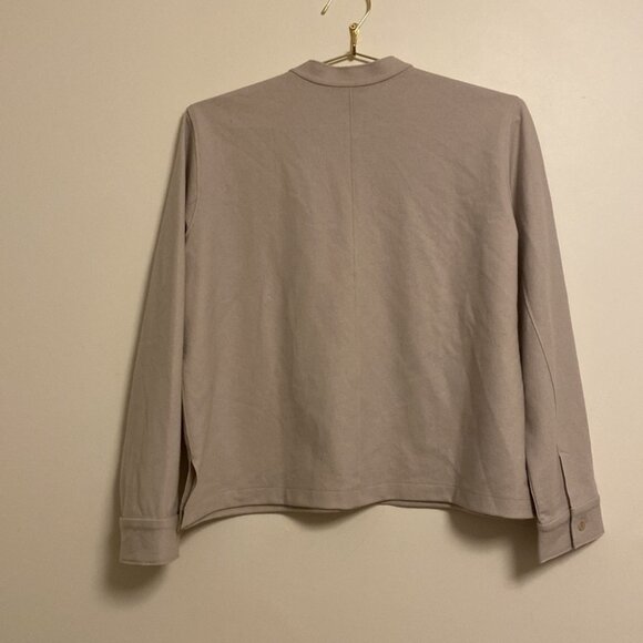 SOLD Eileen Fisher Light Wool Overshirt - Picture 9 of 10
